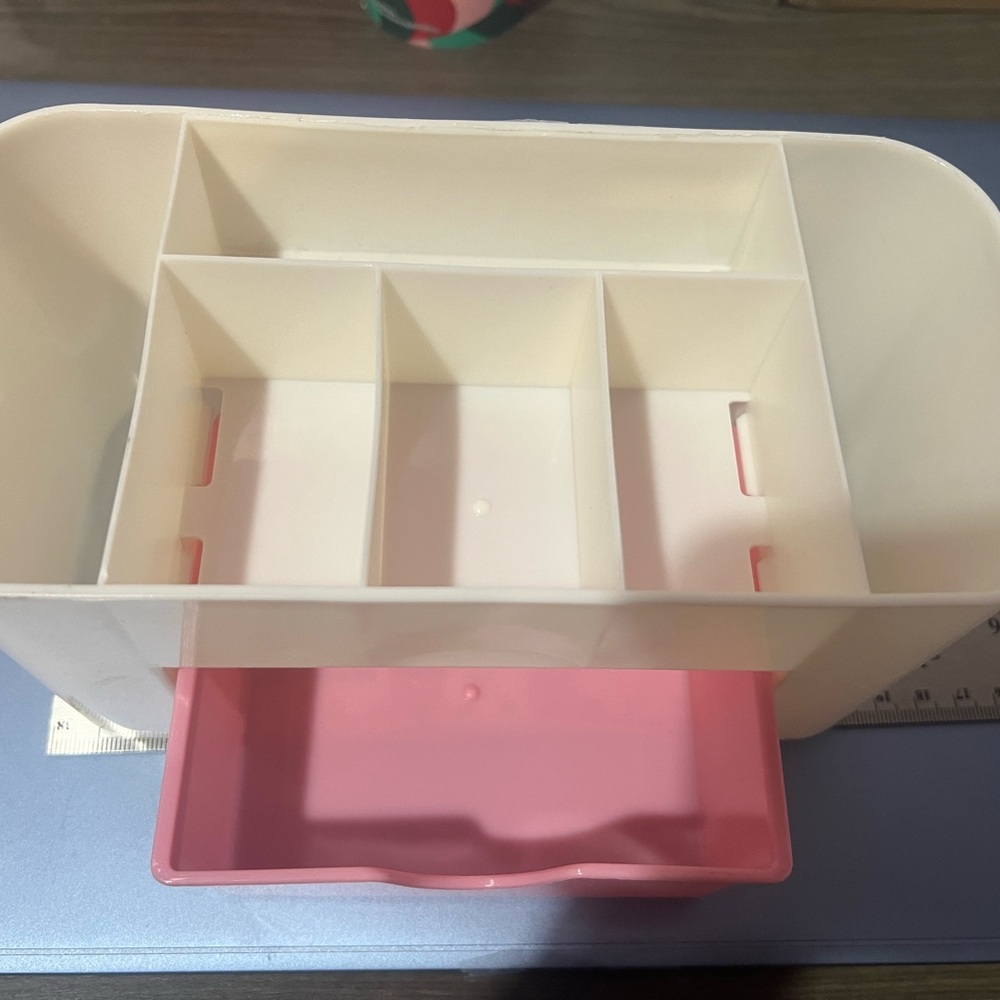 Makeup Organizer (plastic) with drawer NEW - Picture 3 of 6